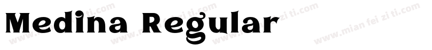 Medina Regular字体转换